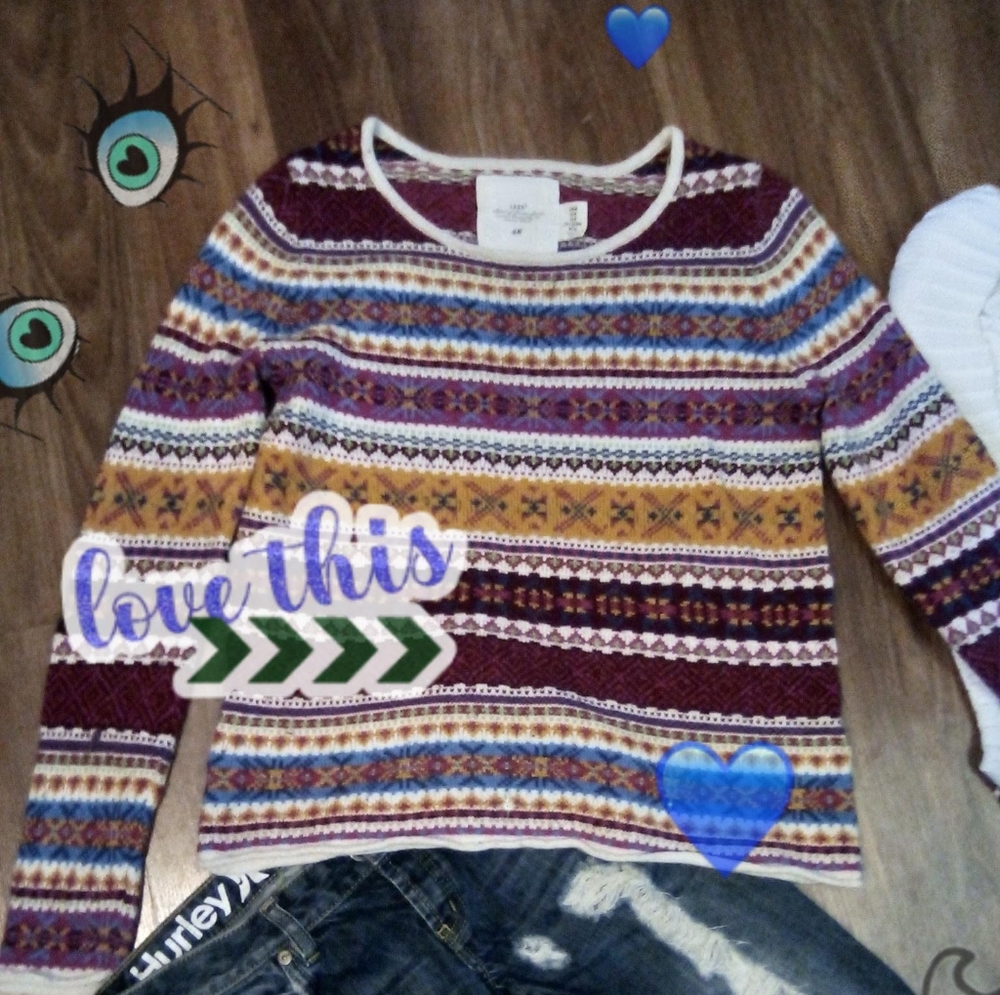 H&M Mid Crop Sweater L.O.G.G.Label Of Graded Goods
